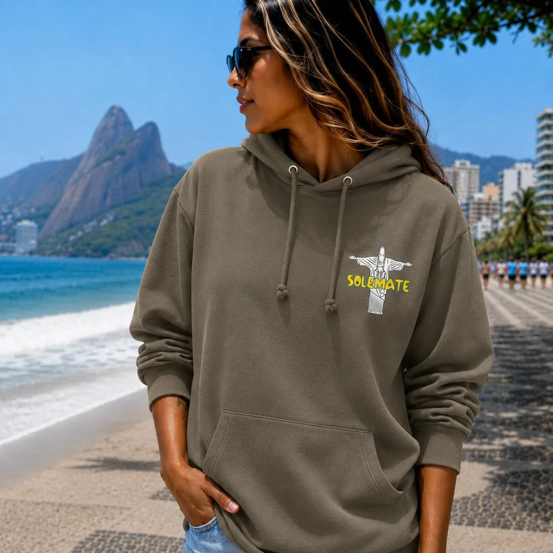 Solemate Postcard from Rio felpa mocha cotone bio