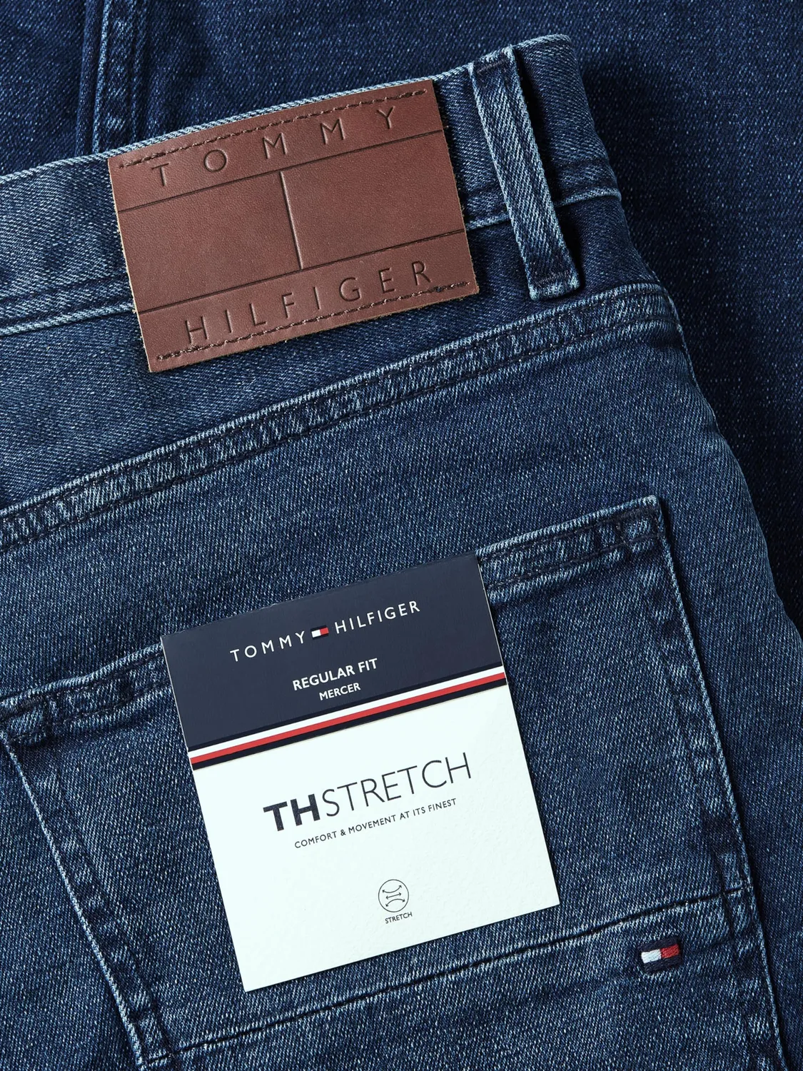 Tommy Hilfiger jeans uomo Regular Straight denim elasticizzato