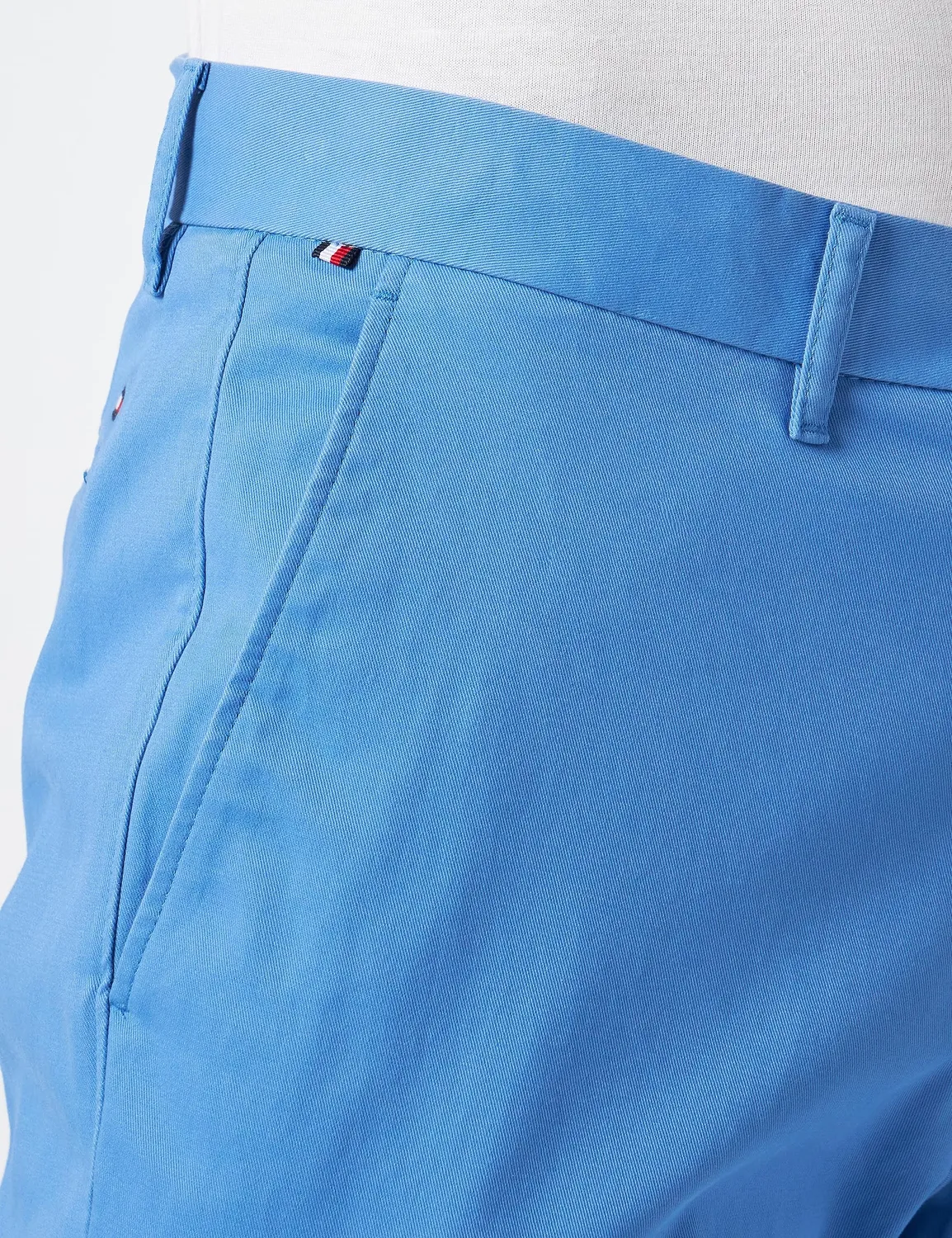 Tommy Hilfiger Cotton Chinos pantaloni Iconic Blue 33W/28L cotone