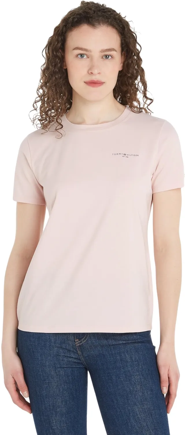 Tommy Hilfiger 1985 t-shirt donna maniche corte scollo rotondo