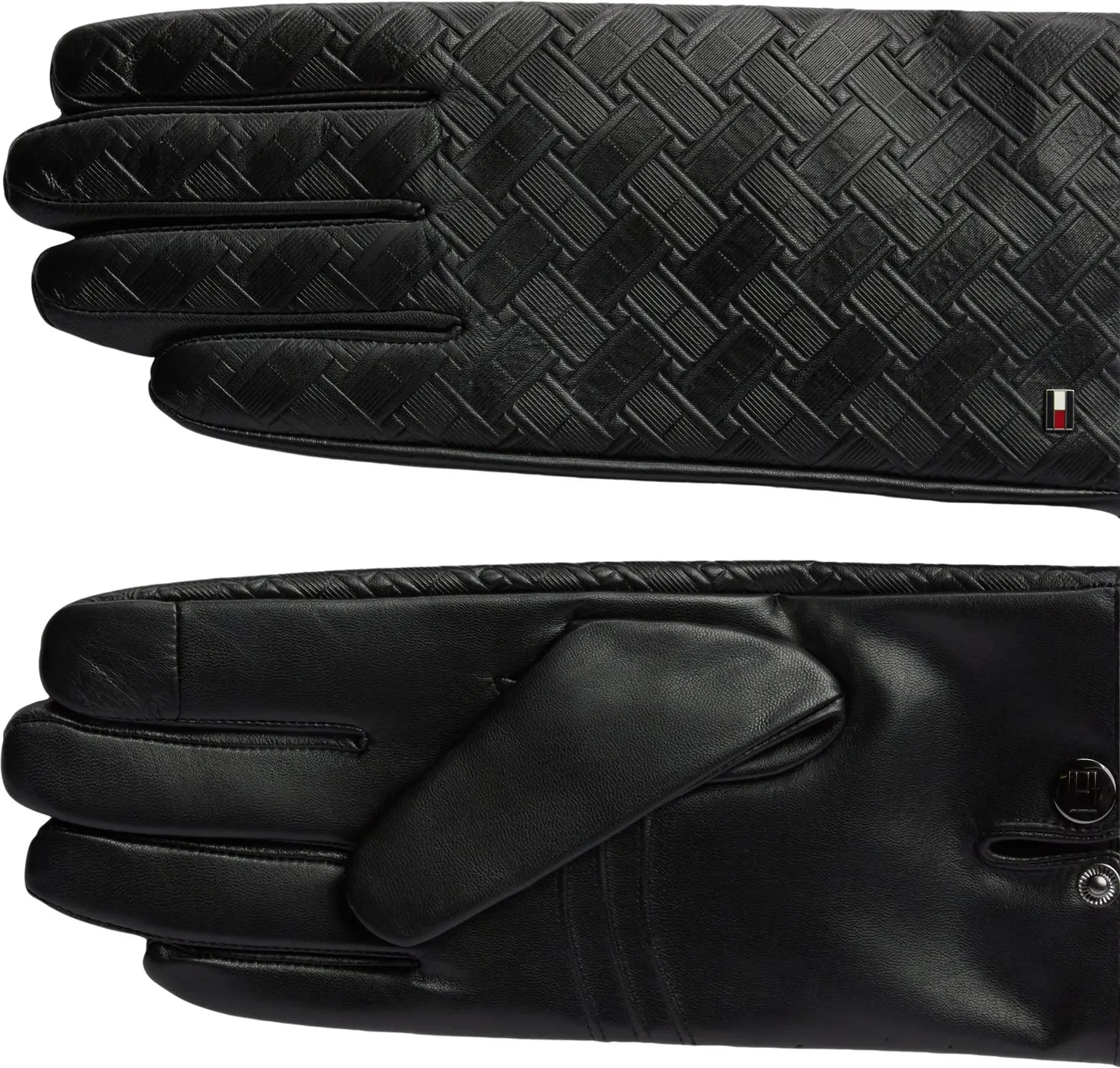 Tommy Hilfiger AM0AM14772 guanti uomo neri L-XL invernali