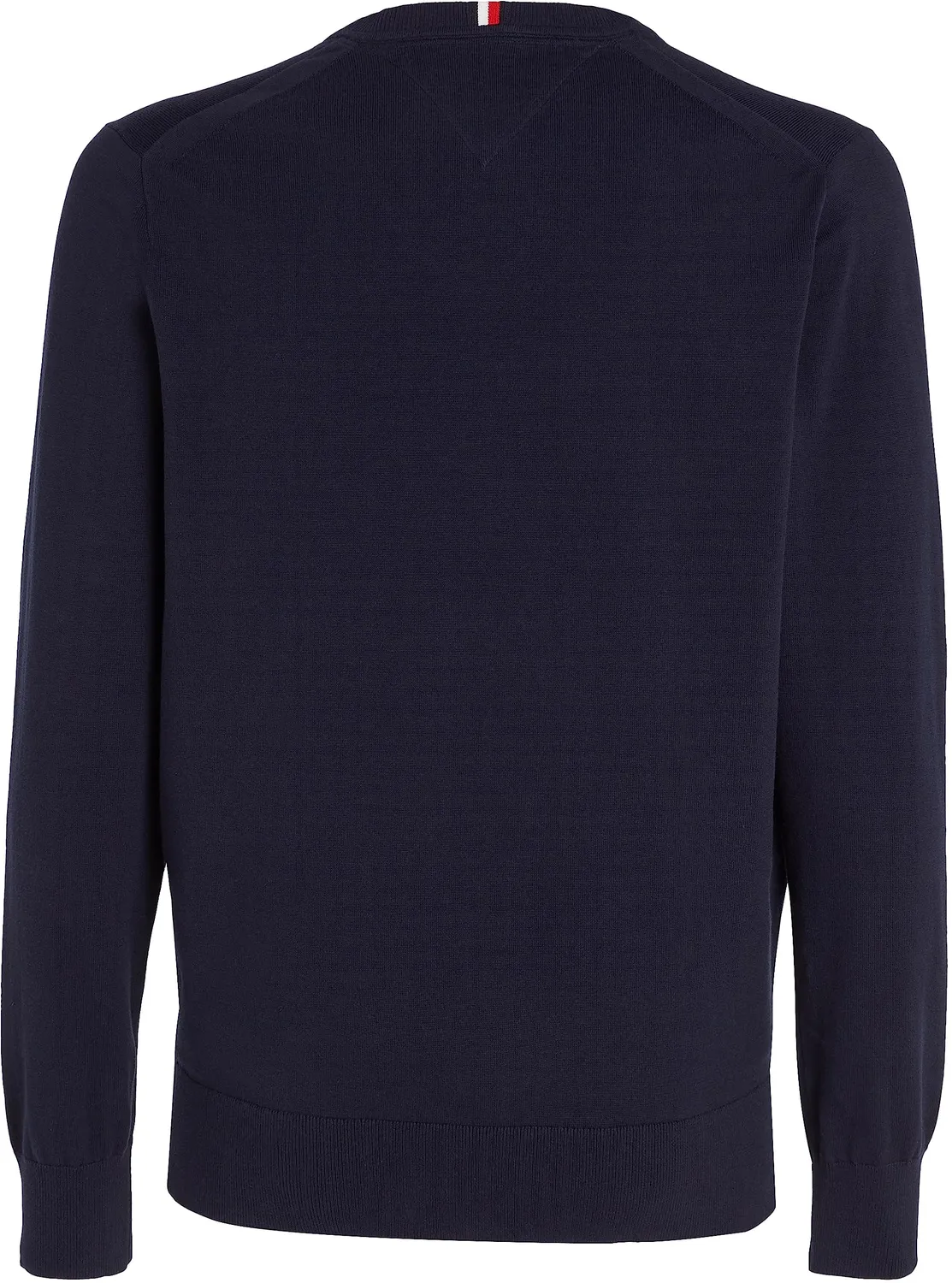 Tommy Hilfiger V-Neck pullover uomo grigio scollo a V elegante