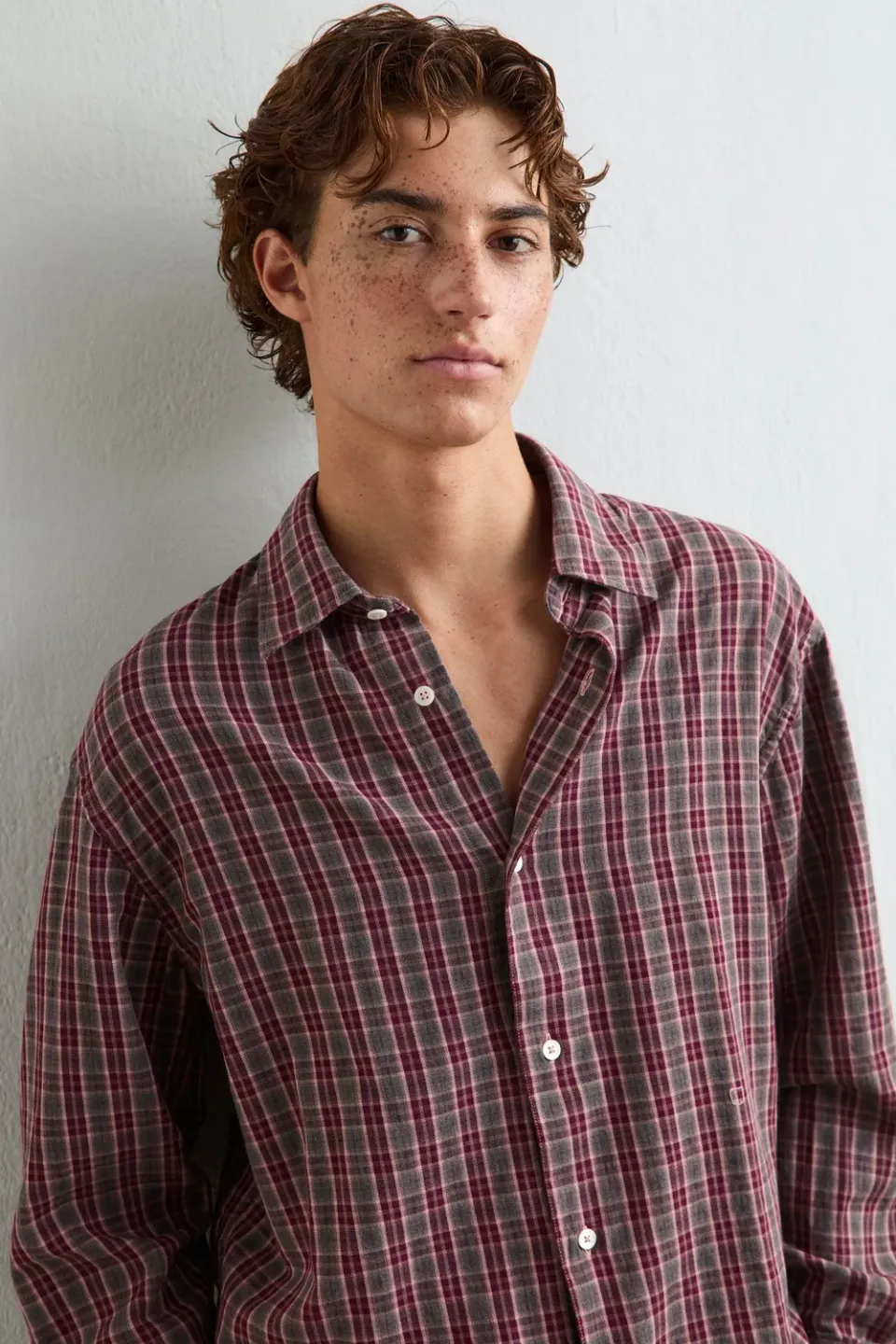 Massimo Alba Boxy camicia rosa cotone uomo