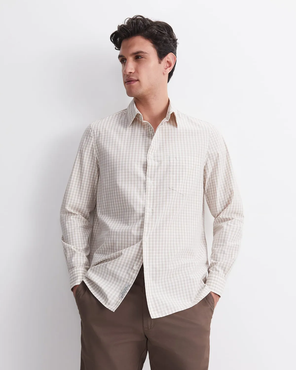 Sportscraft Thomas camicia quadretti maniche lunghe uomo
