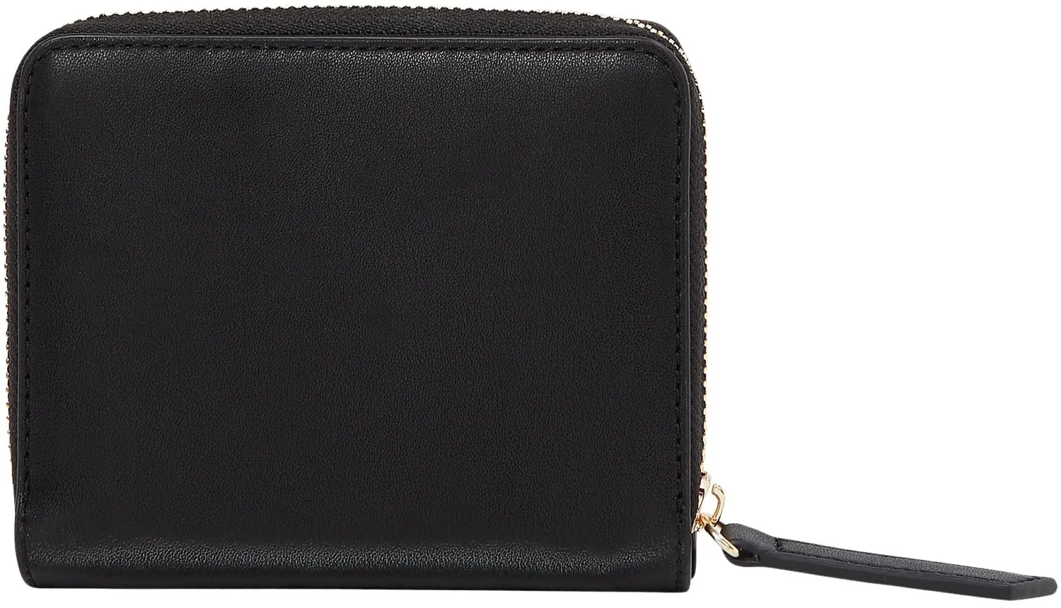 Tommy Hilfiger Logotape Piccolo portafoglio nero compatto