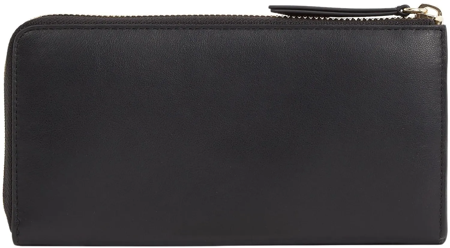 Tommy Hilfiger Leather Lrg Za borsello donna nero grande