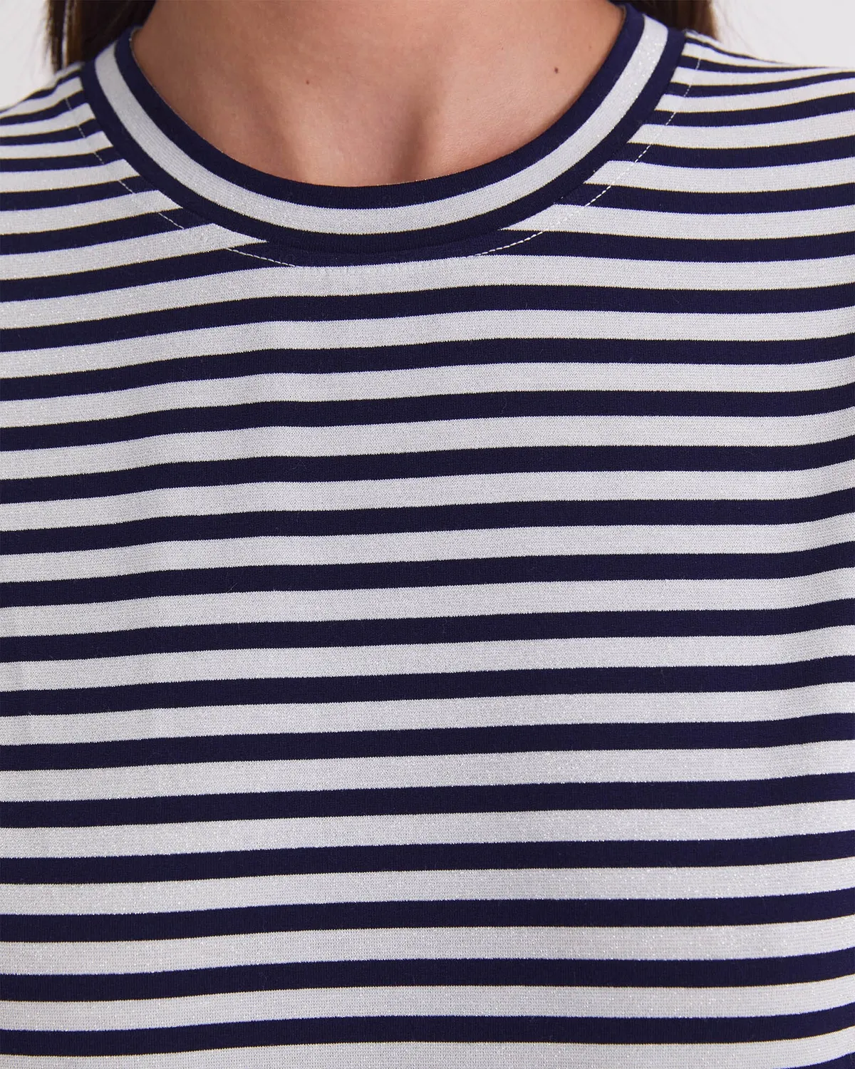 Sportscraft Chloe Lurex T-shirt donna righe lurex