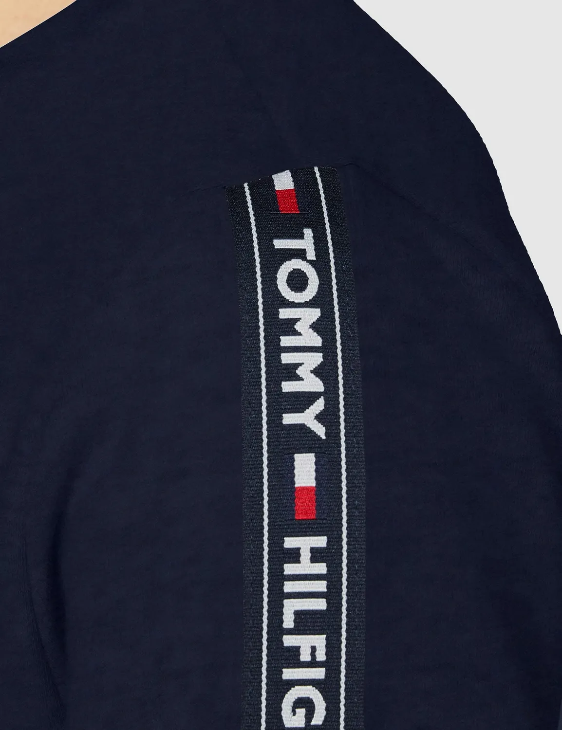 Tommy Hilfiger felpa senza cappuccio S blu cotone