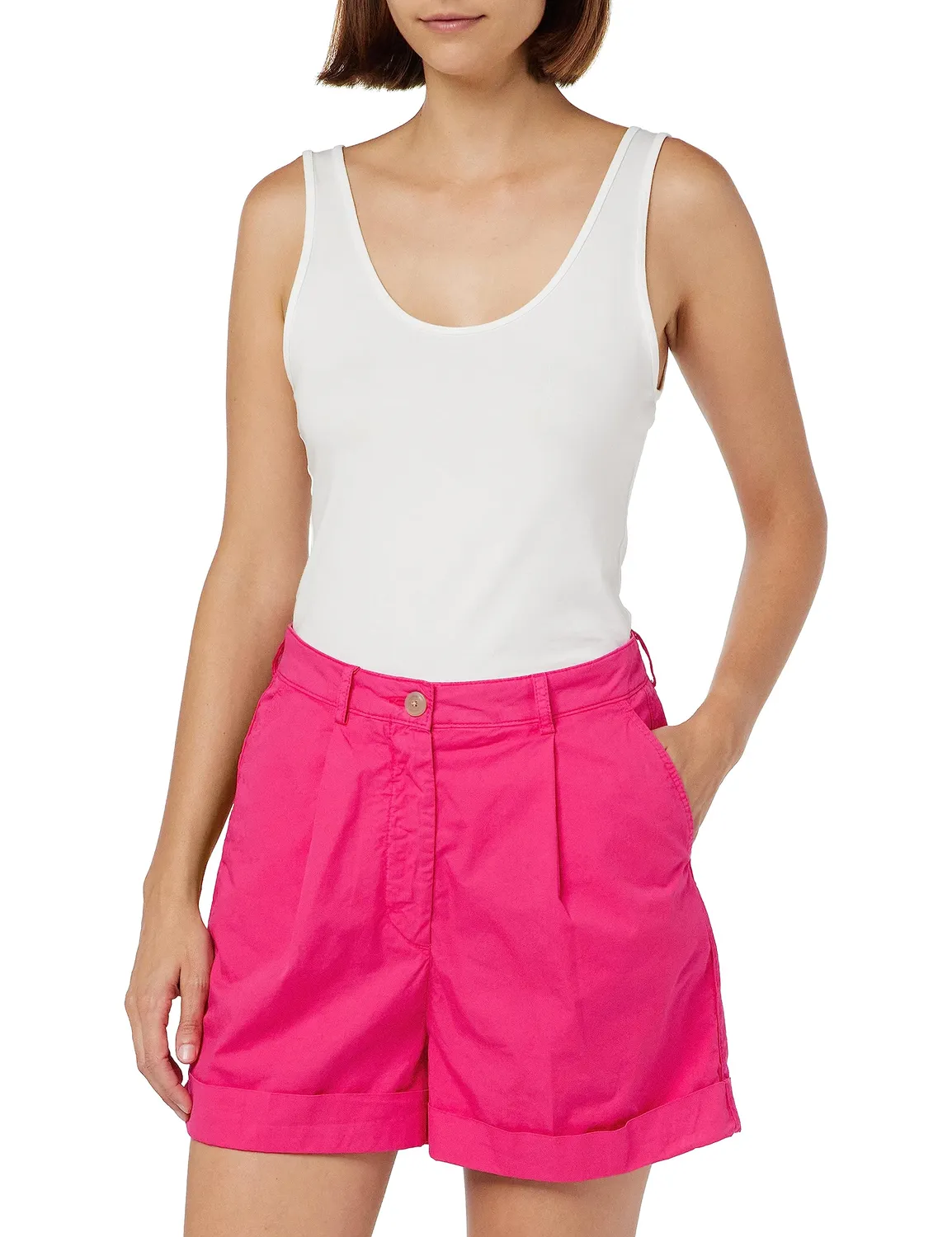 Tommy Hilfiger Cotton pantaloncini donna blu taglia 32 cotone