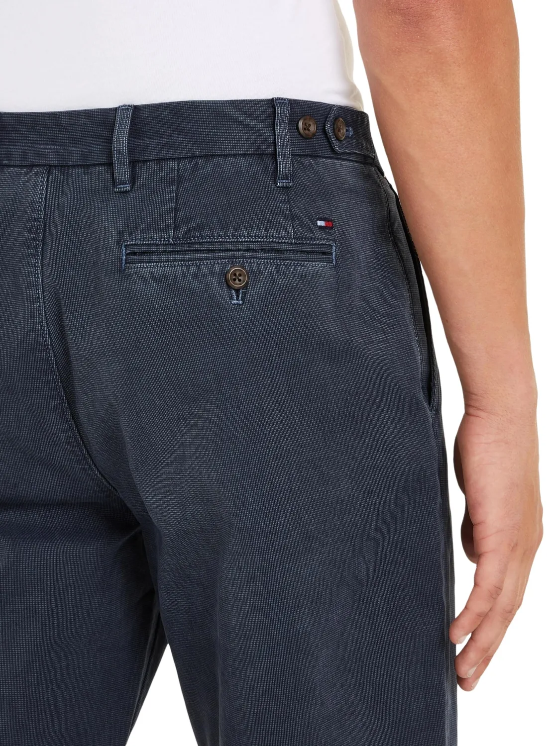 Tommy Hilfiger Woven pantaloni chino tapered uomo