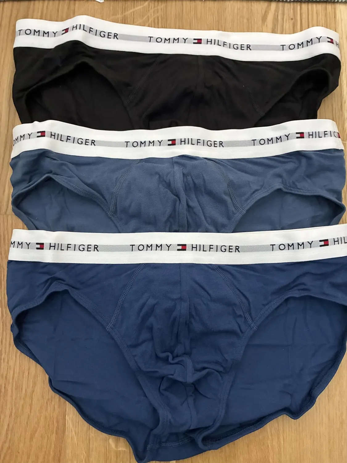 Tommy Hilfiger Brief slip uomo cotone pacco 3 pezzi