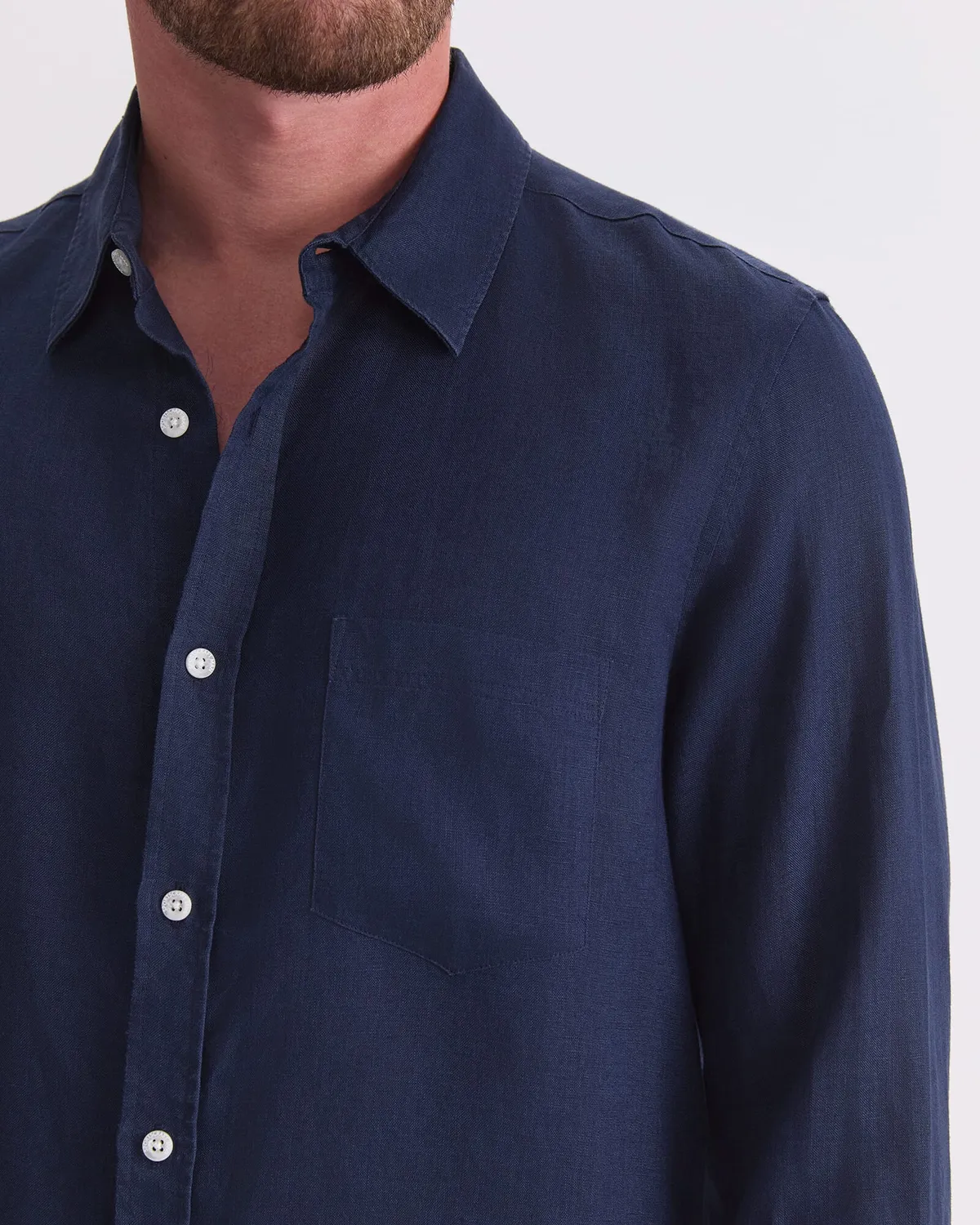 Sportscraft Long Sleeve Linen camicia lino manica lunga fresca