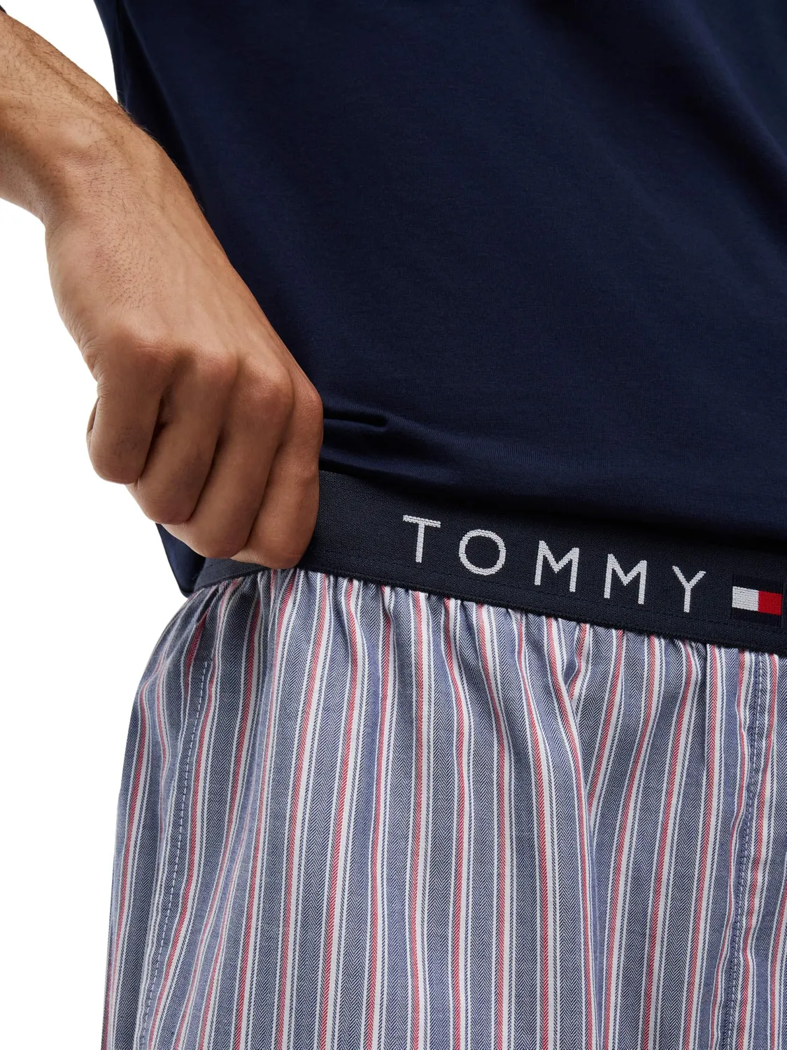 Tommy Hilfiger UM0UM04056 Pigiama Uomo L con Pantalone Lungo