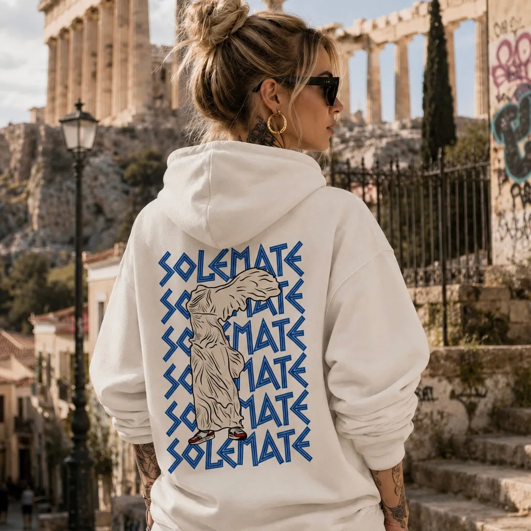 Solemate Icons Greek Victory felpa panna cotone bio