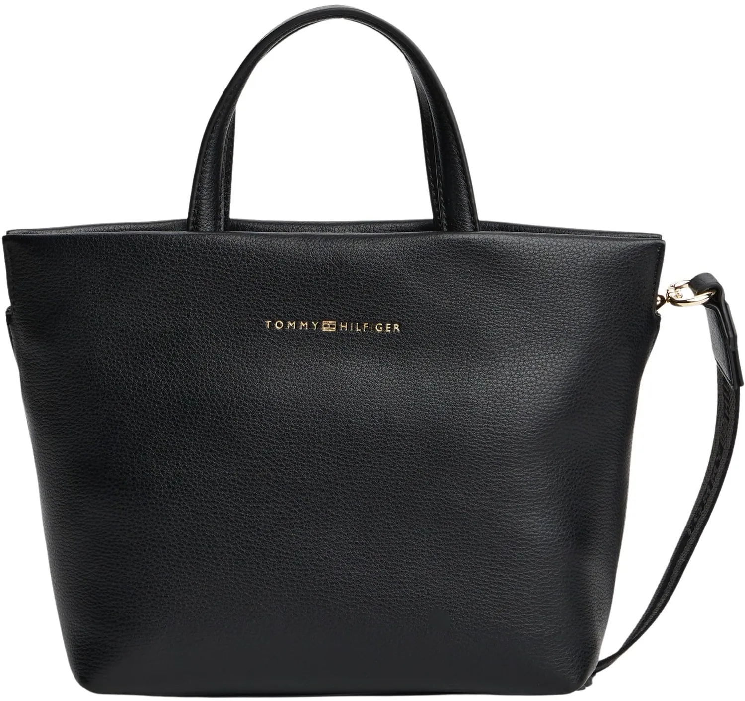 Tommy Hilfiger TH Logotape Mini Tote borsa beige Classic Beige