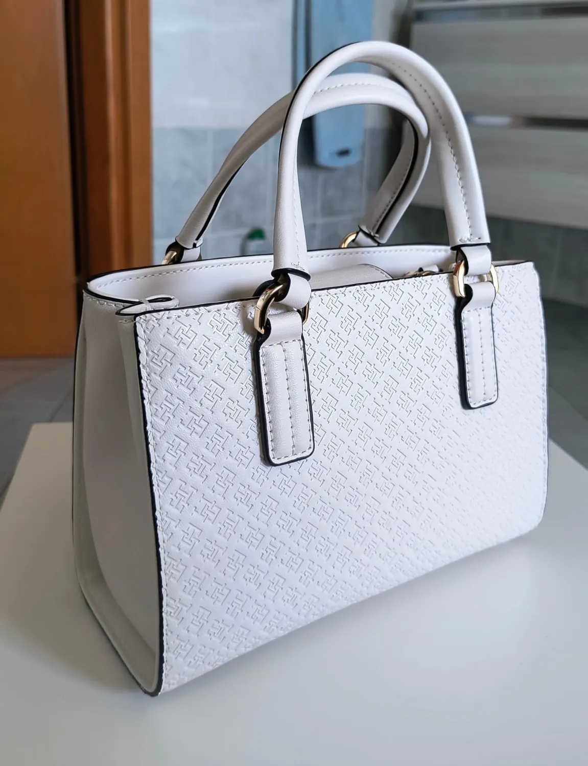 Tommy Hilfiger Daily Mini Tote borsa donna beige