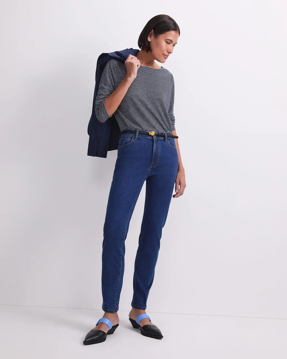 Sportscraft Cecile top lino scollo barca donna