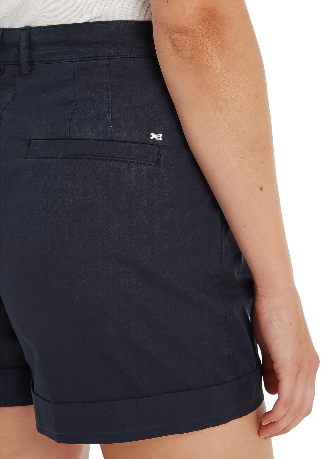 Tommy Hilfiger Cotton pantaloncini donna blu taglia 32 cotone