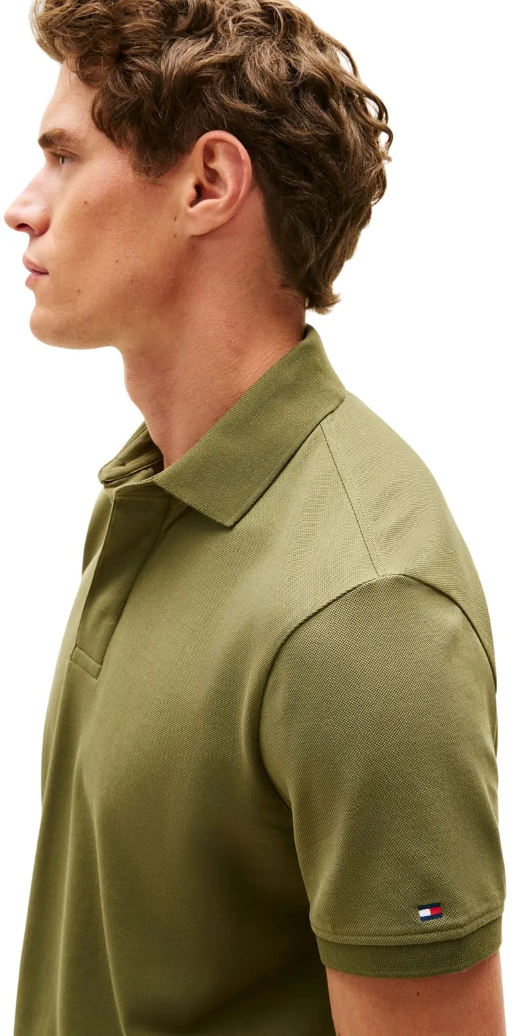 Tommy Hilfiger Hidden Placket Reg Polo MW0MW41513 polo uomo nero