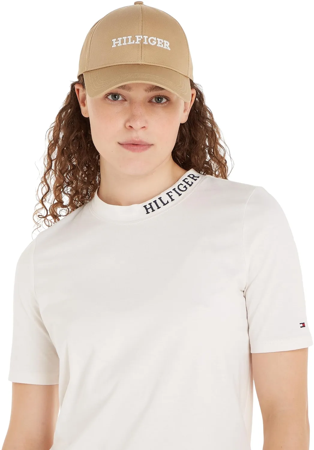 Tommy Hilfiger cap cappello donna khaki Classic Khaki