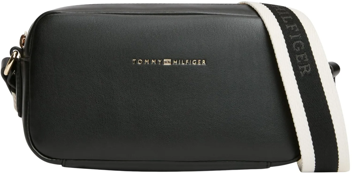 Tommy Hilfiger Essential tracolla donna beige Safari Canvas