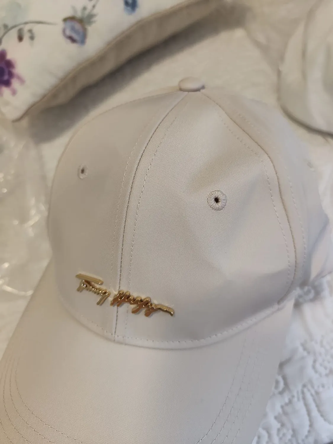 Tommy Hilfiger Iconic Pop cappellino baseball bianco donna