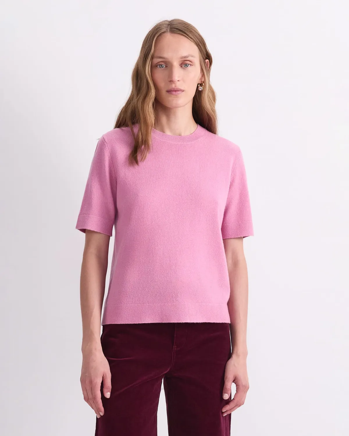 Sportscraft Pearl Crew Neck maglione lana cachemire