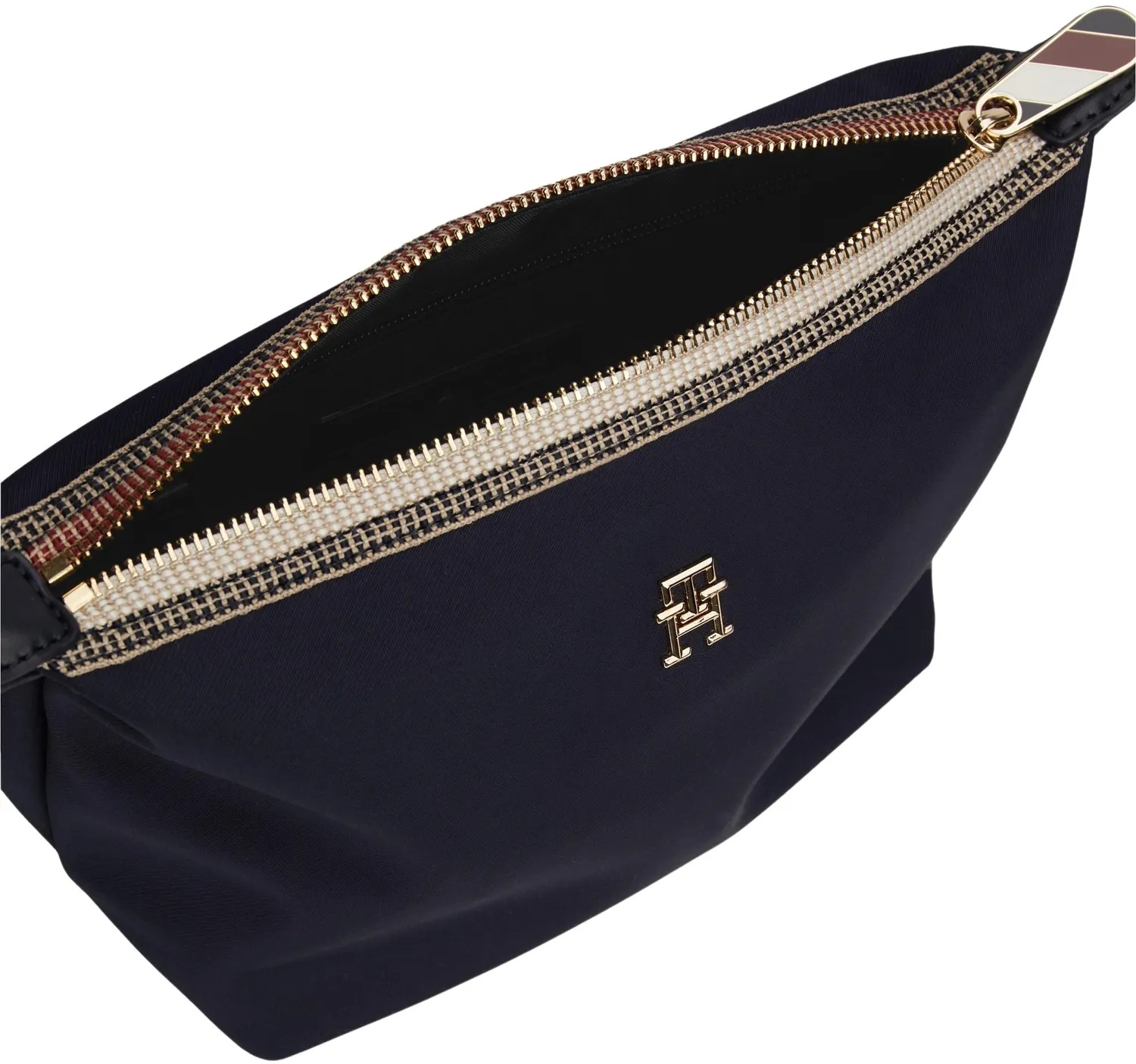 Tommy Hilfiger Poppy Washbag beauty case blu con cerniera