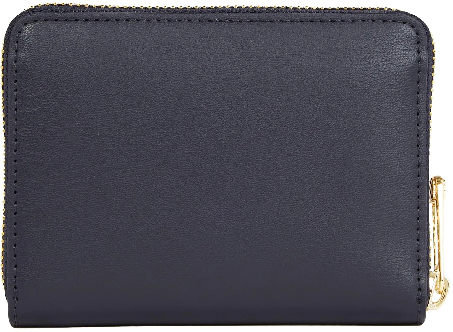 Tommy Hilfiger Iconic Piccolo portafoglio donna zip blu PU