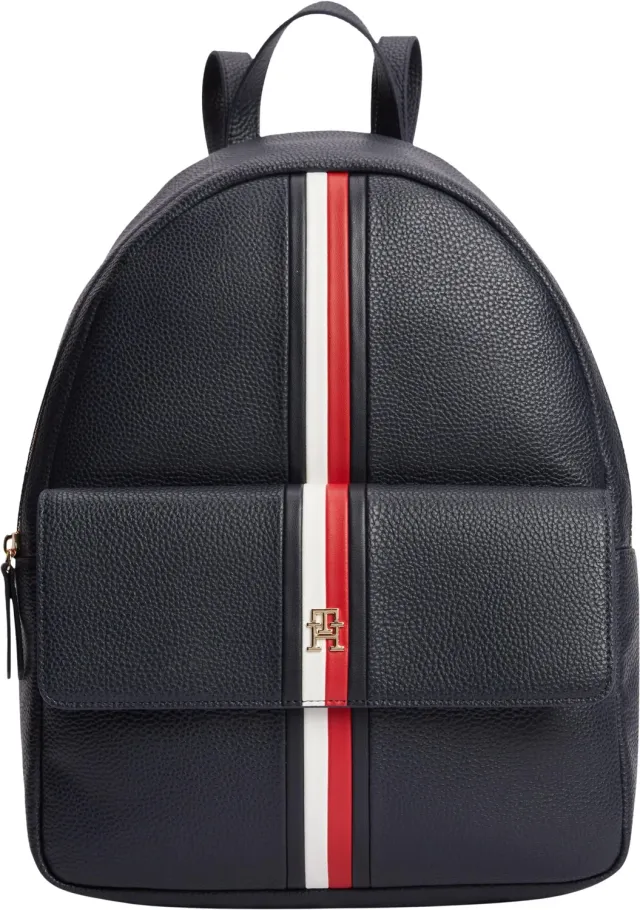 Tommy Hilfiger TH Corp Ess AW0AW19335 Zaino Donna Blu Spazio
