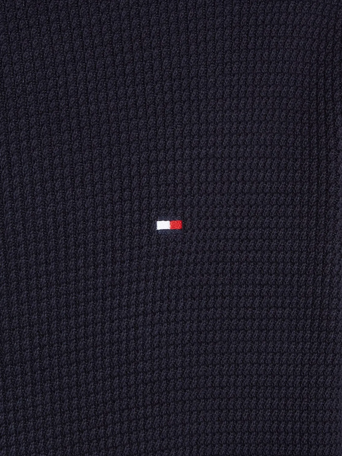 Tommy Hilfiger Refined Structure Zip Thru felpa uomo cotone bio
