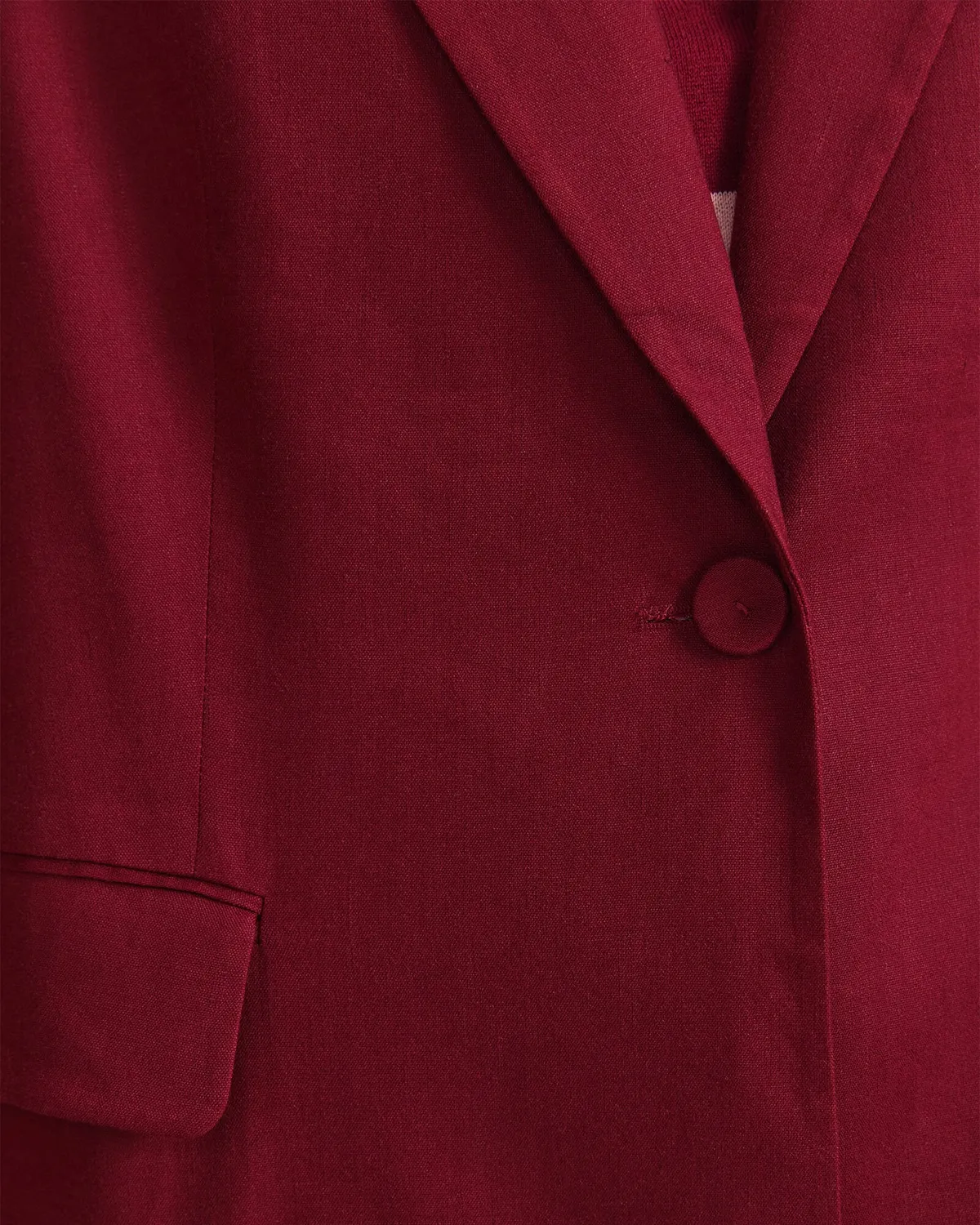 Sportscraft Rosa blazer donna monopetto tessuto sartoriale
