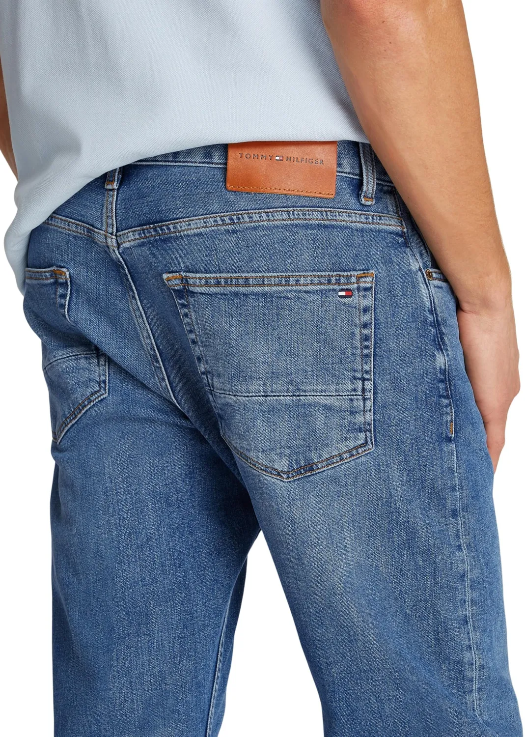 Tommy Hilfiger Harlem Tapered Fit jeans blu 34W/32L