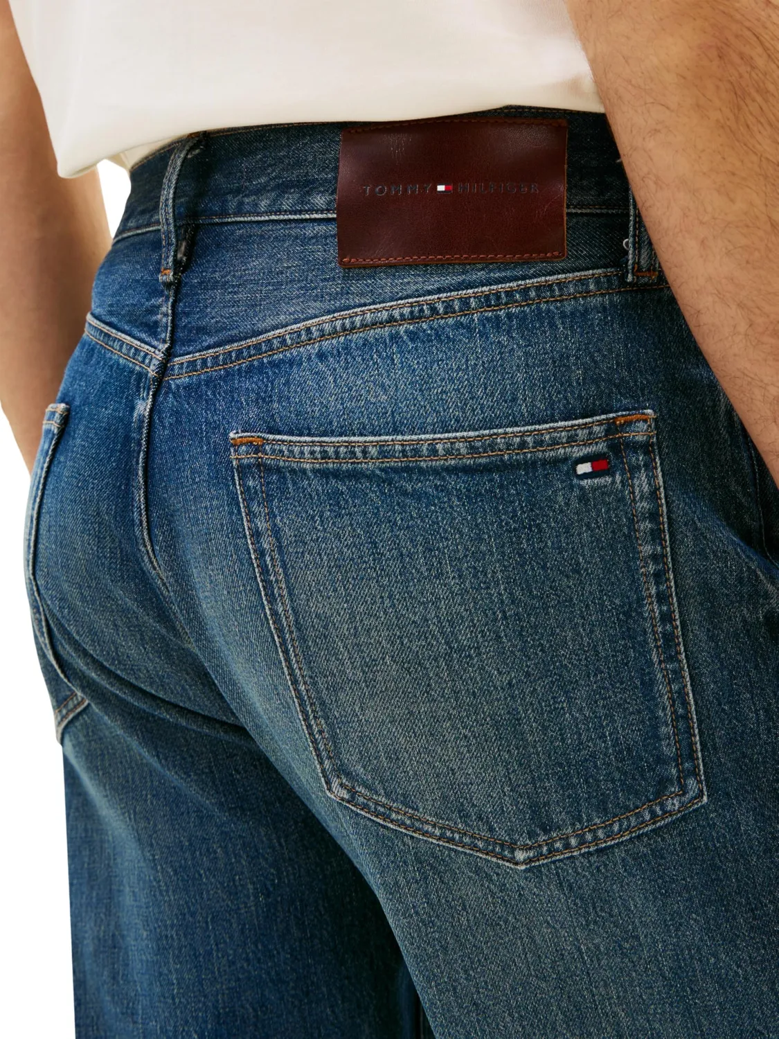 Tommy Hilfiger Mercer Trey Indigo jeans regular indaco