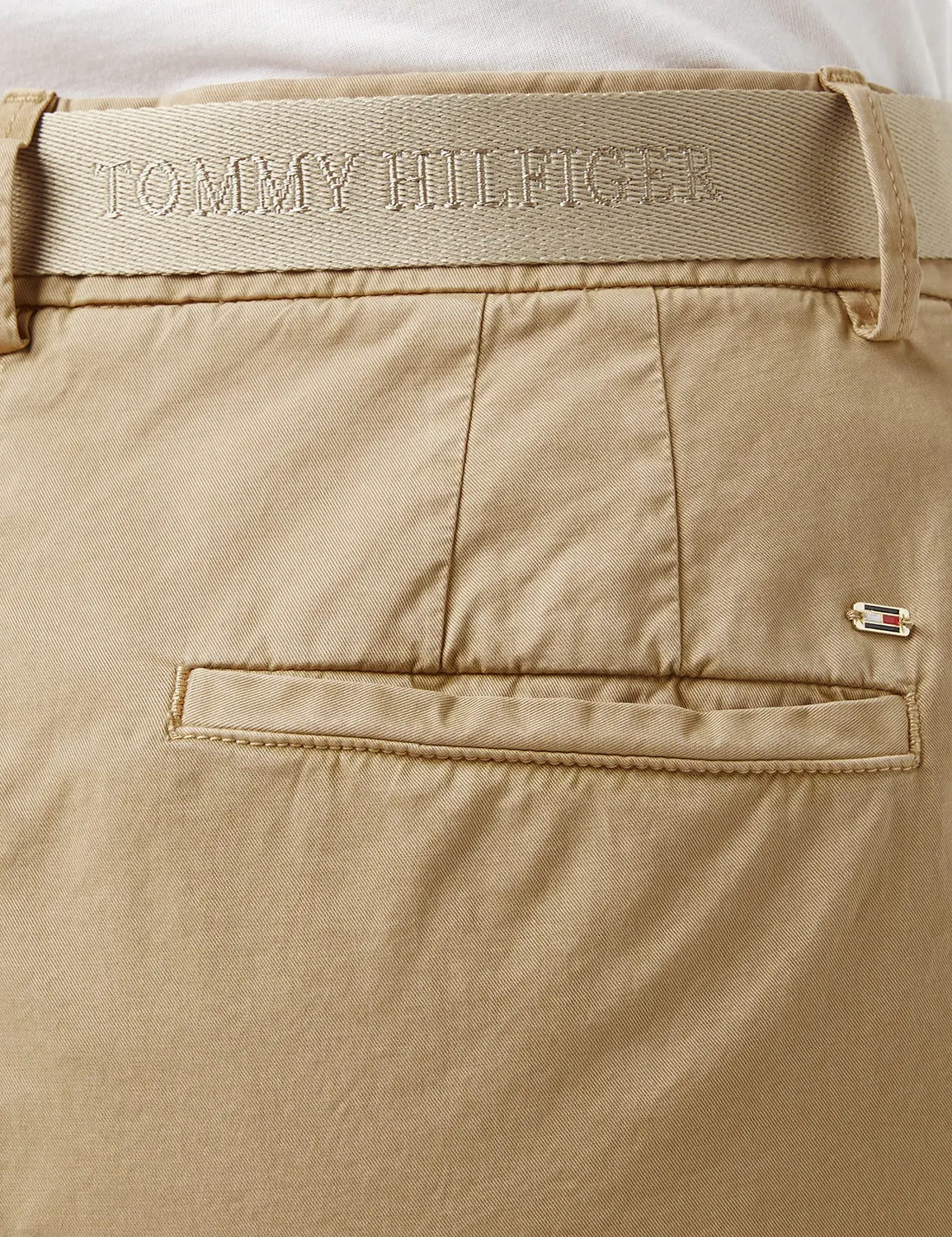 Tommy Hilfiger shorts donna pantaloncini chino twill cotone
