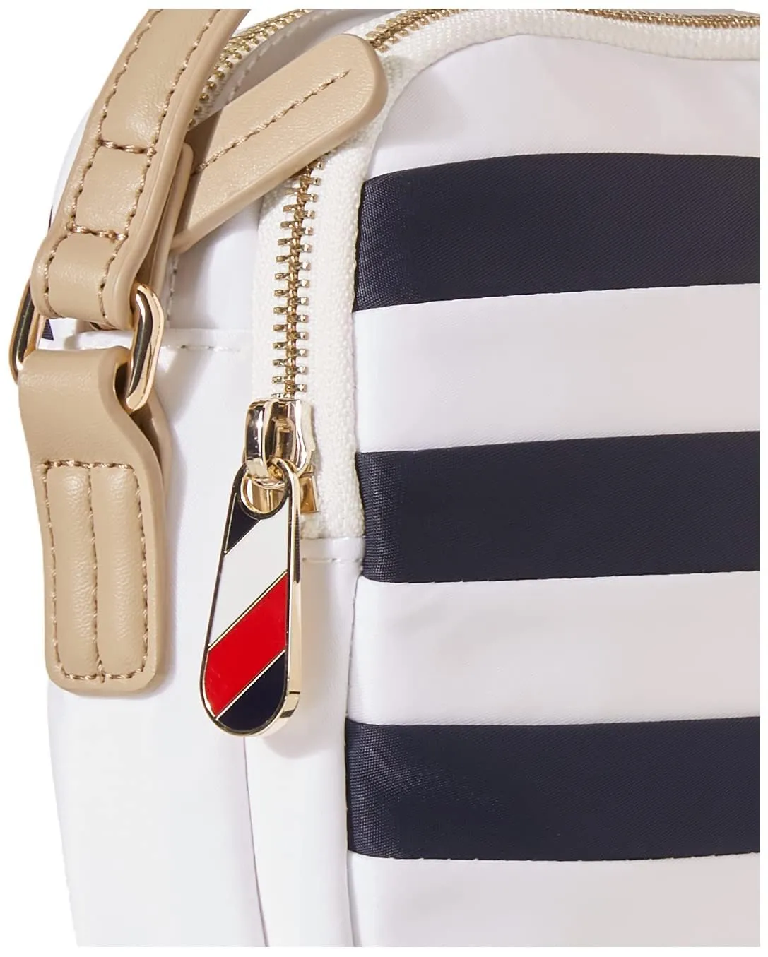 Tommy Poppy Crossover Stripes borsa piccola multicolore righe