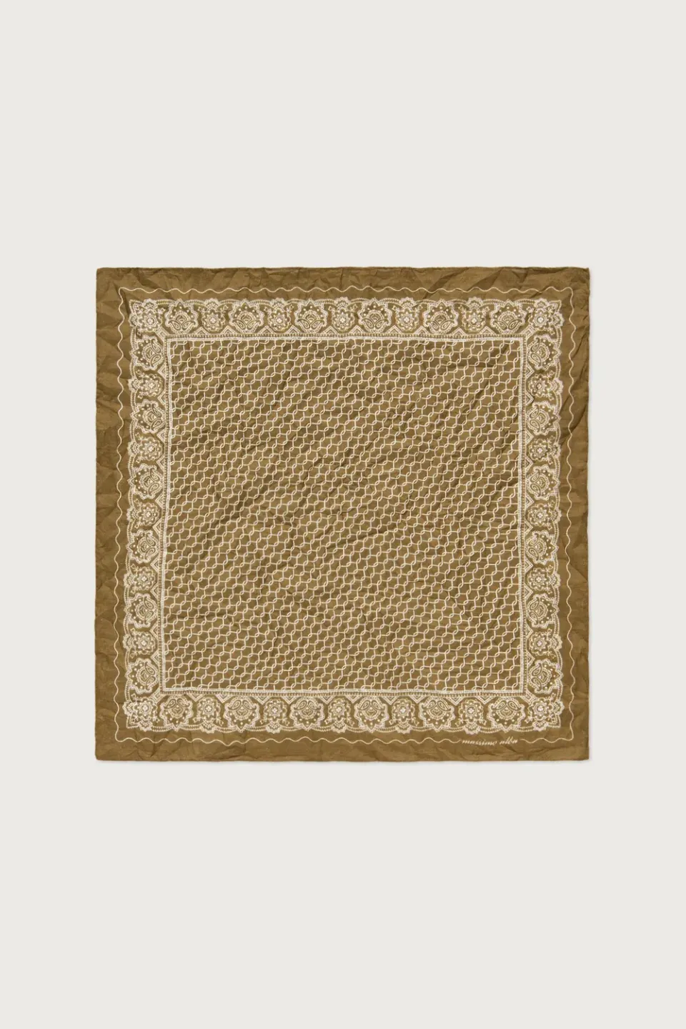 Massimo Alba Hanky1 fazzoletto militare cotone 45x45
