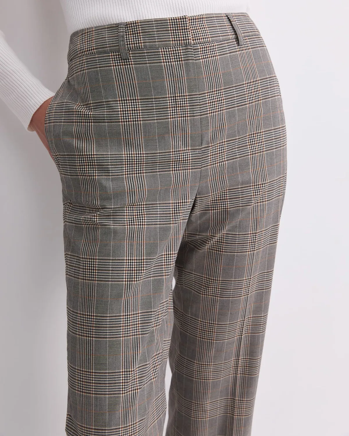 Sportscraft Chelsea Check pantalone lungo quadri straight