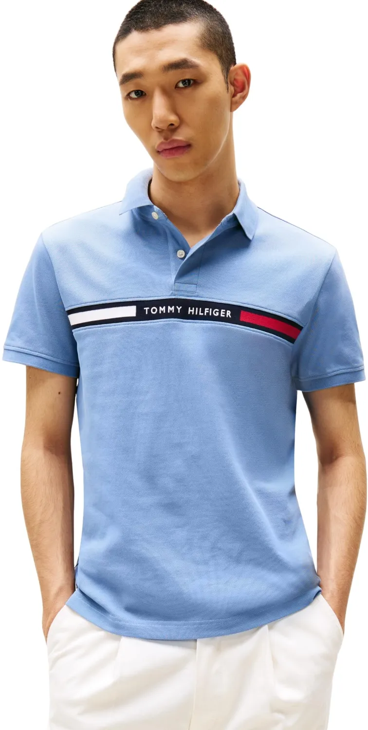 Tommy Hilfiger polo uomo maniche corte regular fit cotone