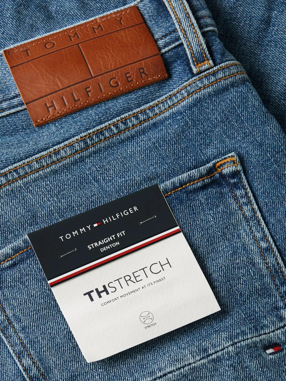 Tommy Hilfiger Denton MW0MW36319 Jeans Uomo 30W/36L Dritto