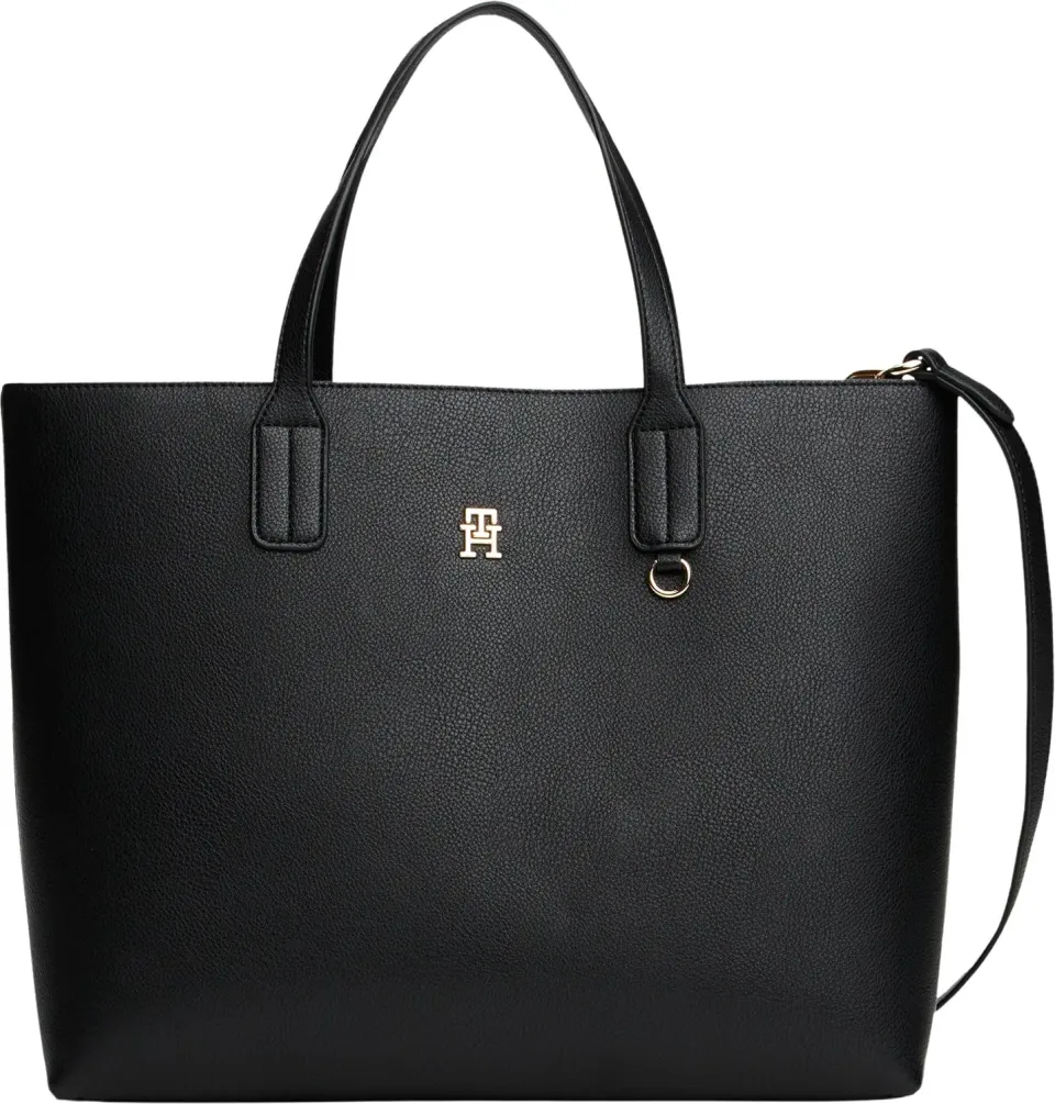 Tommy Hilfiger TH Icon borsa AW0AW18122 satchel nera donna