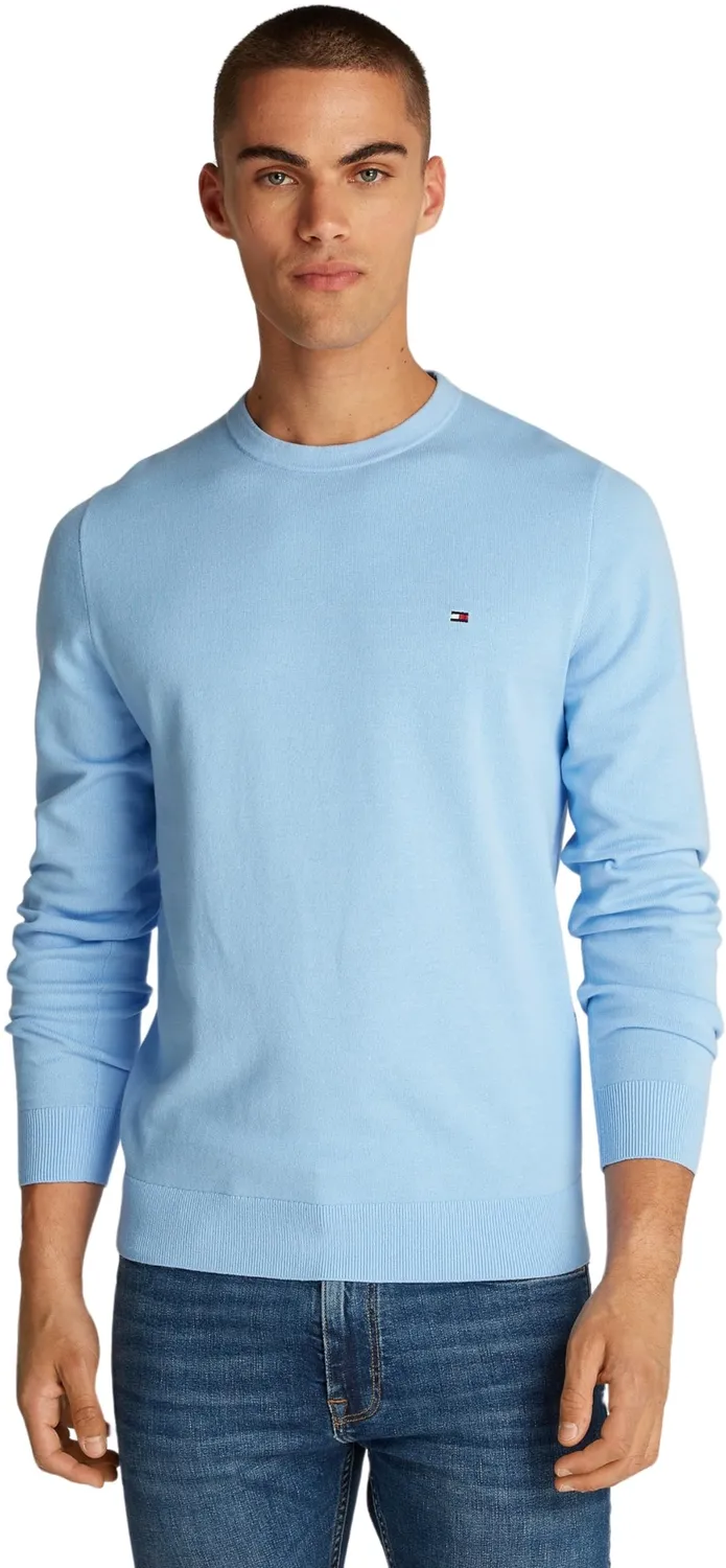 Tommy Hilfiger pullover uomo girocollo in maglia