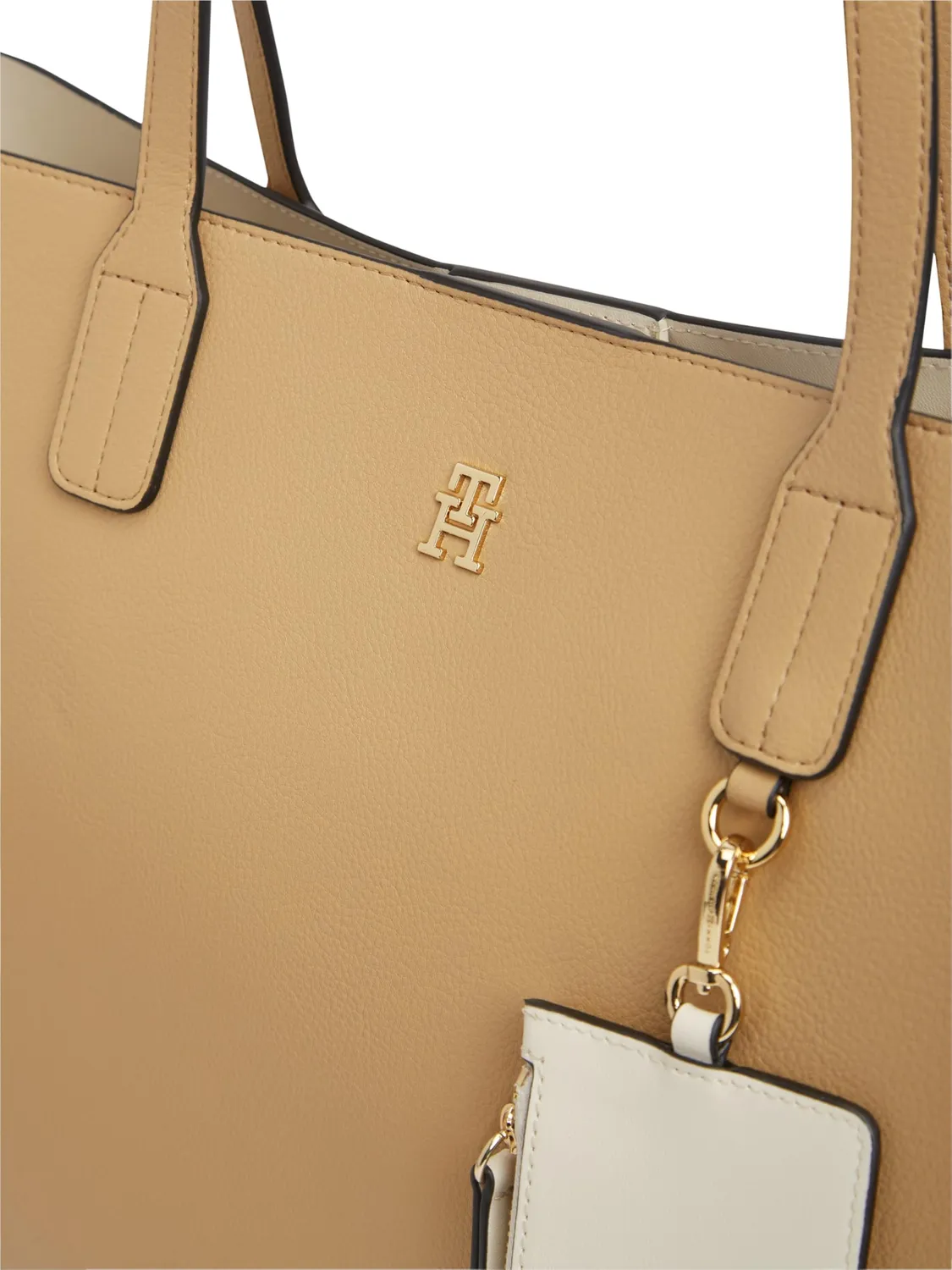 Tommy Hilfiger Icon borsa tote beige Classic Khaki tasca