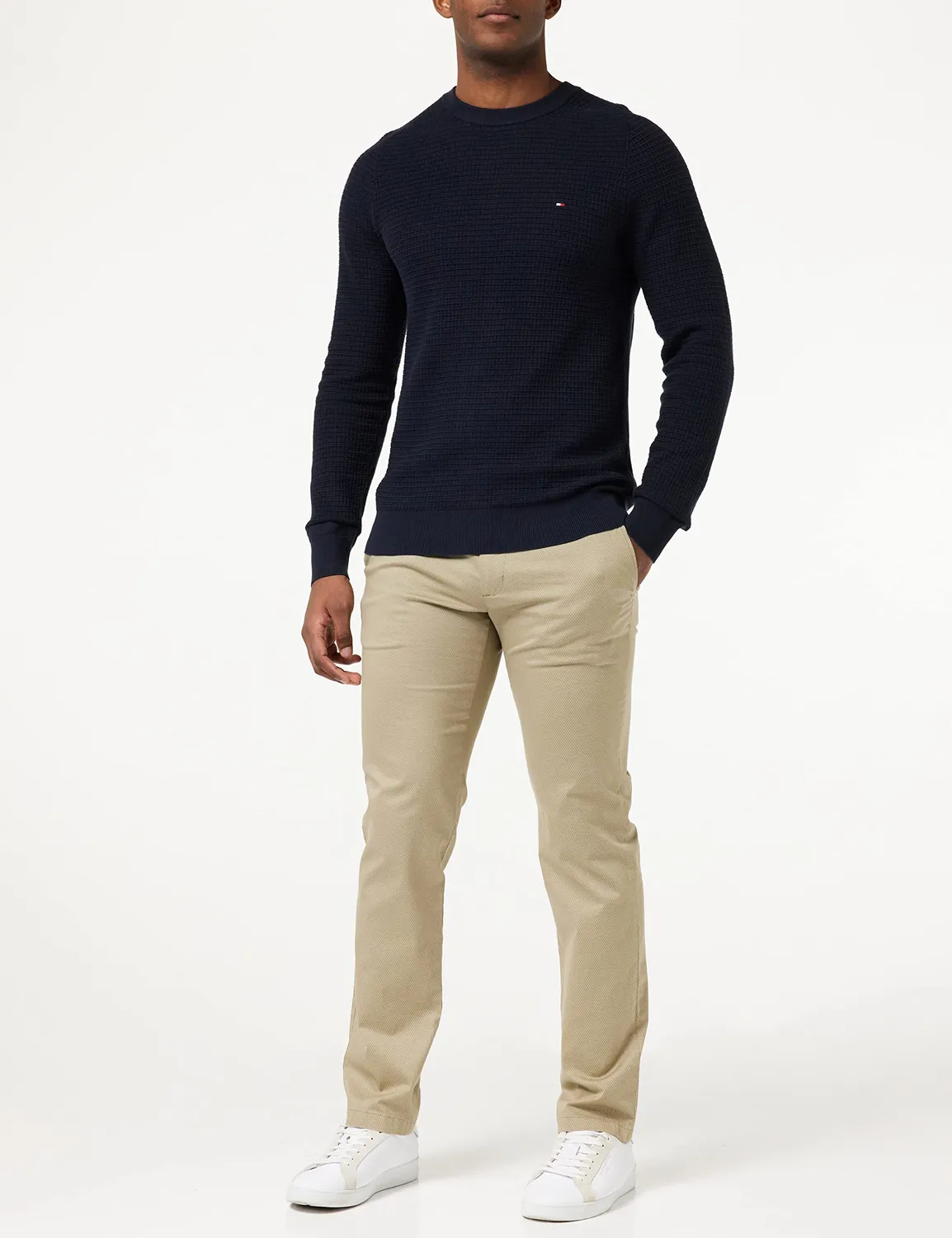 Tommy Hilfiger Denton Printed Structure Chino uomo