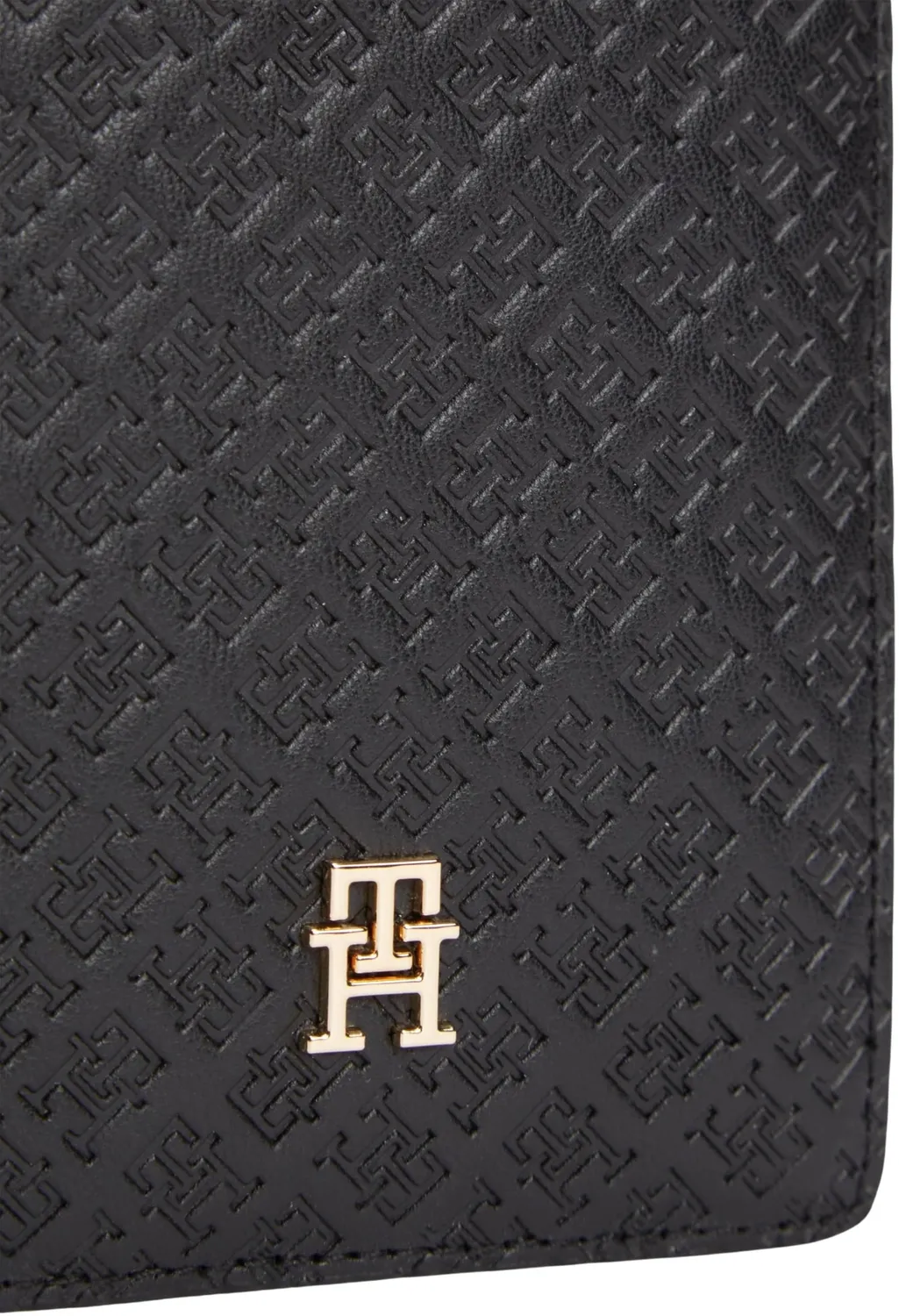 Tommy Hilfiger Icon Passport Holder porta passaporto nero