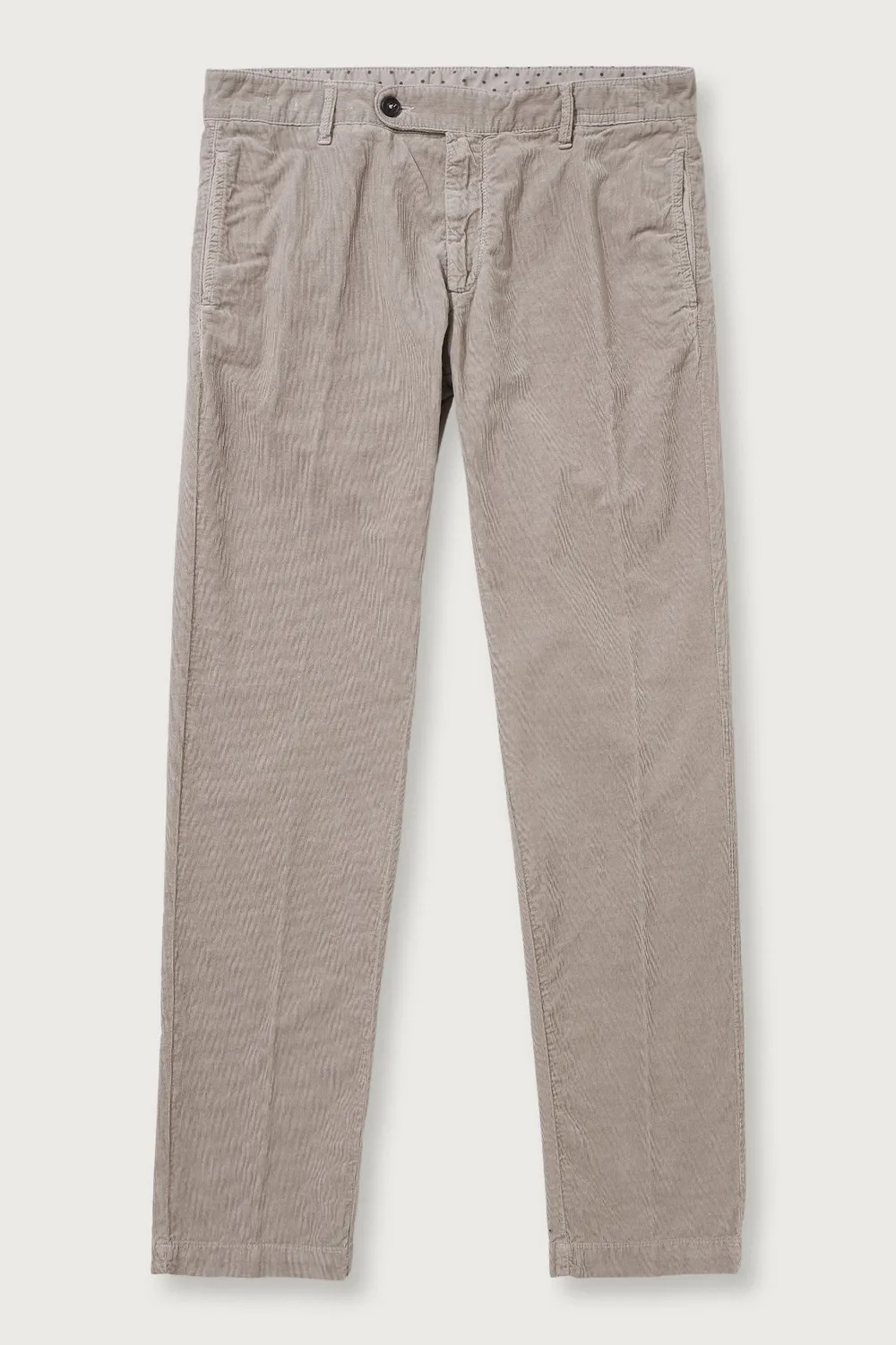 Massimo Alba WINCH2 pantalone alluminio velluto slim