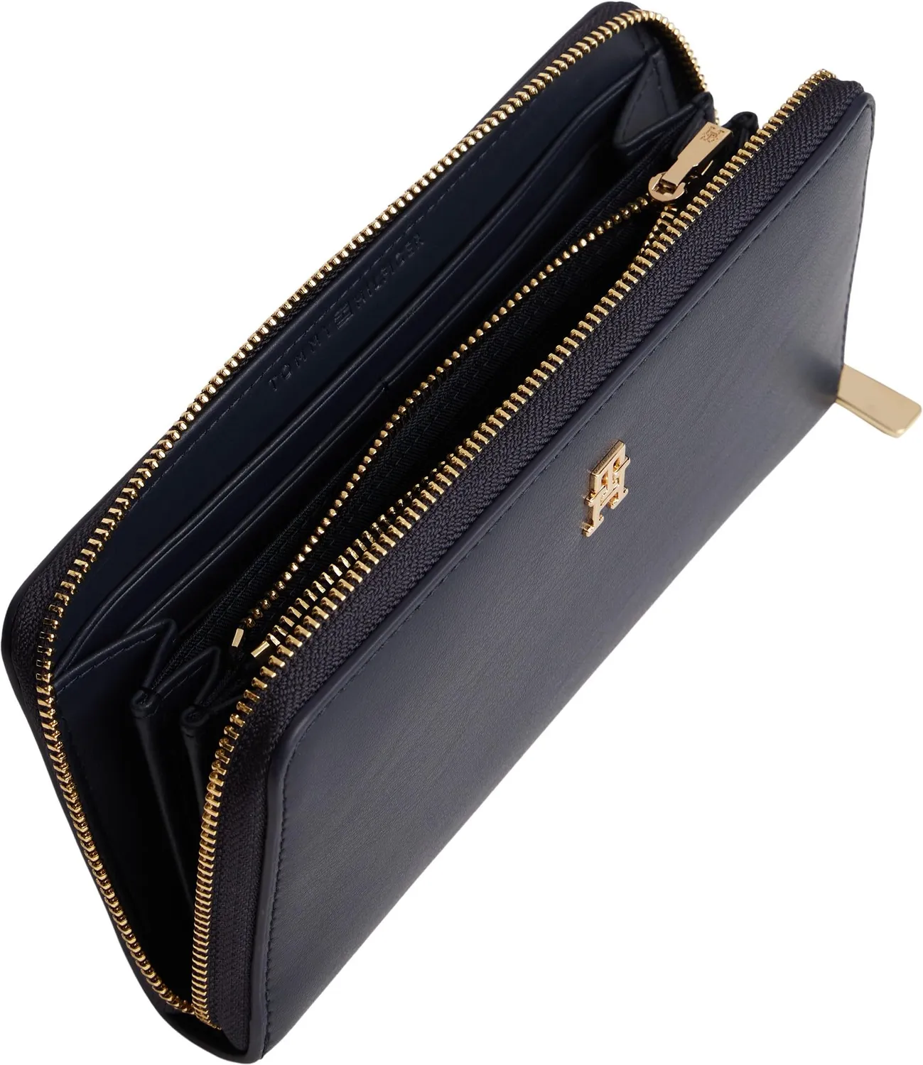 Tommy Hilfiger TH Icon AW0AW17744 portafoglio zip blu