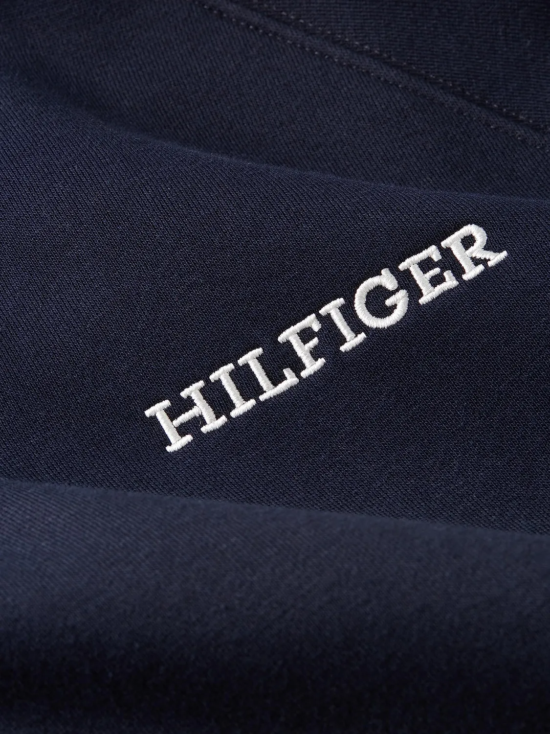 Tommy Hilfiger Monotype MW0MW32737 felpa mezza zip uomo