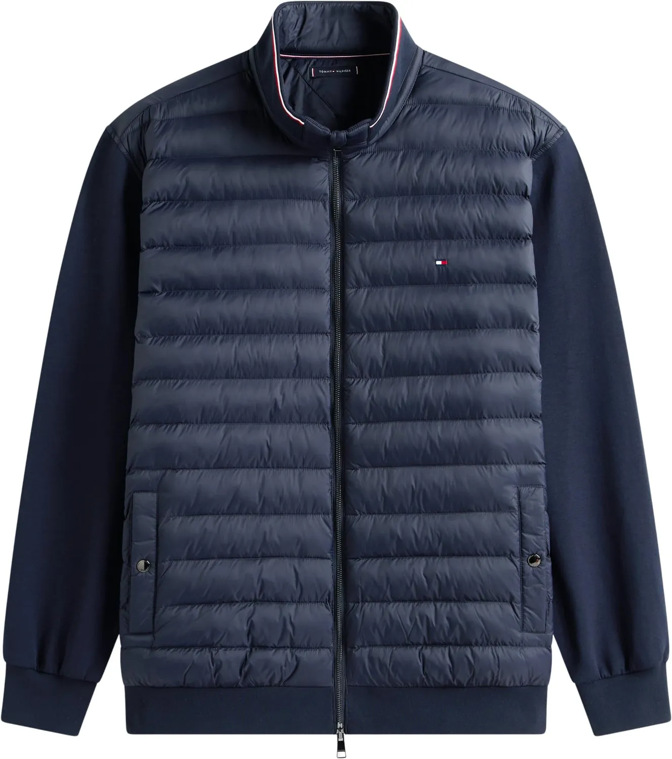 Tommy Hilfiger BT-Mix Media MW0MW43059 felpa 5XL blu navy zip