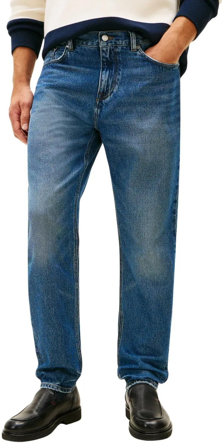 Tommy Hilfiger Harlem Jeans Tapered Uomo Ed Light Blue